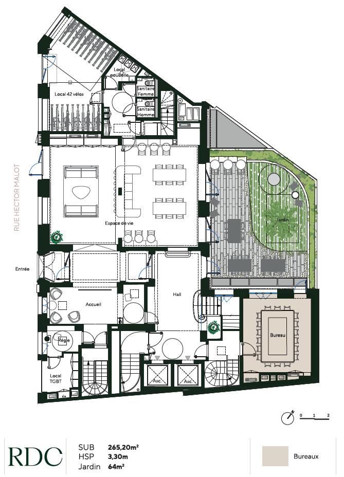 Bureau Paris 1988m² Vente bureau Paris OVBUR2312414 17
